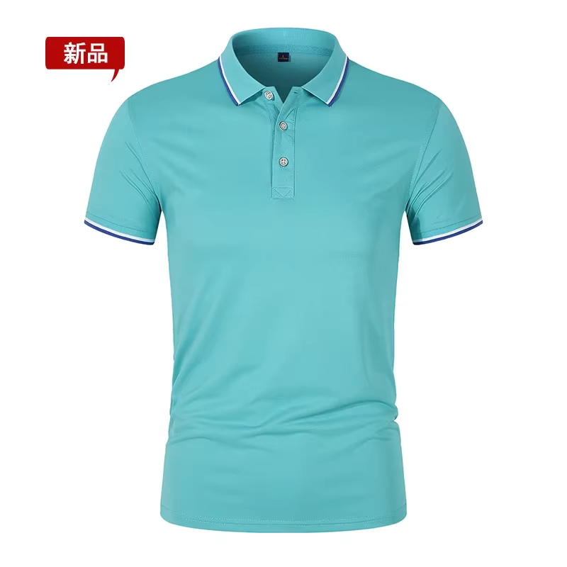 Polo brodé à manches courtes pour hommes et femmes, haut de vêtements de travail avec nom, logo impr