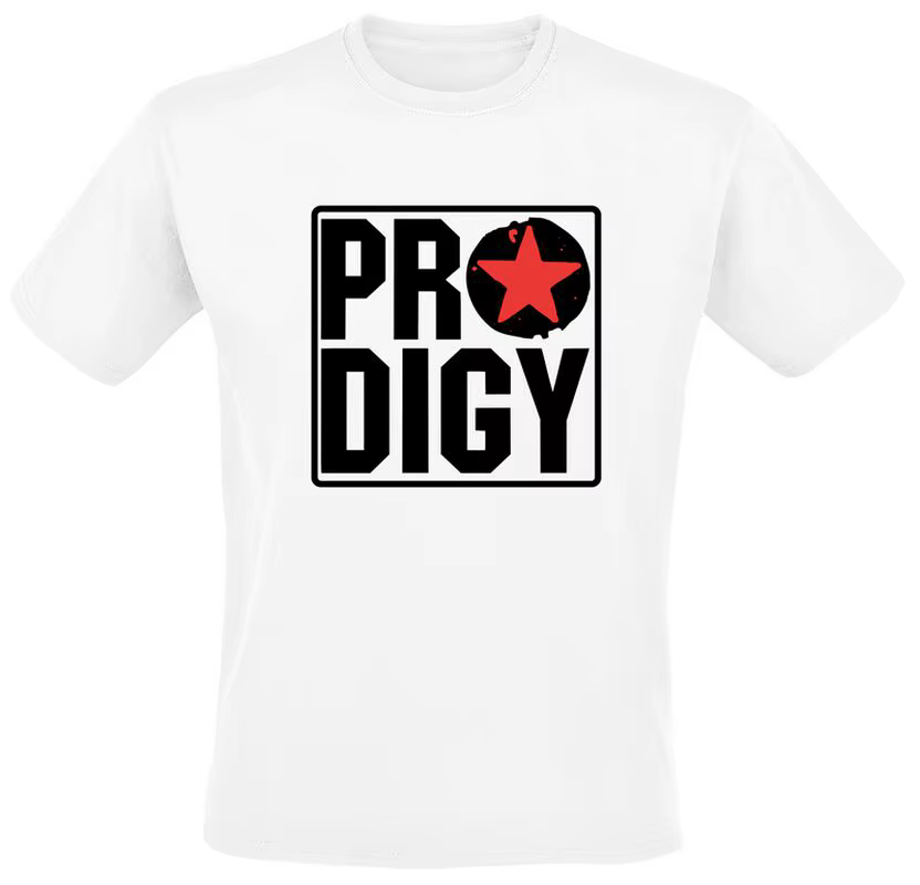 T-Shirt du groupe Shark The Prodigy, 100% coton, avec image graphique, pour hommes et femmes, Street