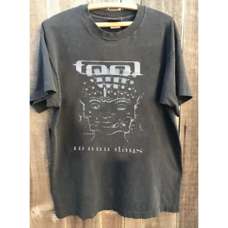 T-shirt Tool Rock Band, design rare, gris anthracite, T-shirt pour femme, été, nouveau style rétro H