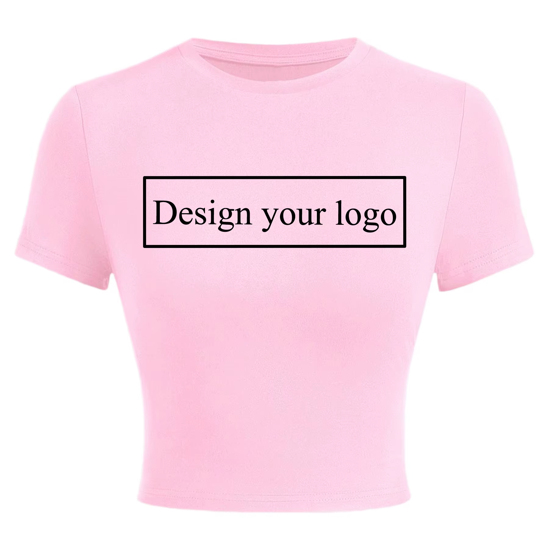 T-shirt court pour femme, personnalisez le design de votre uniforme d'équipe, logo Y2K, Fans Aid Clu