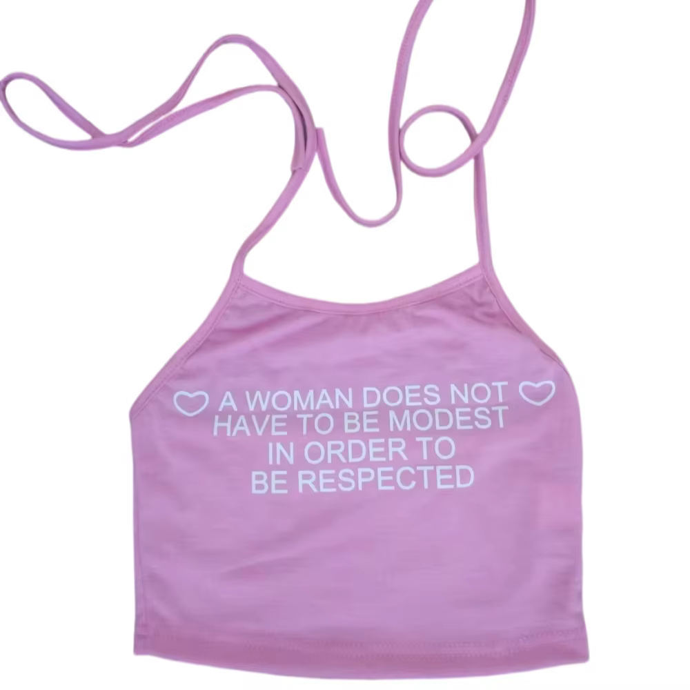 Camisoles à bretelles spaghetti pour femmes, haut court à licou, camisoles sexy pour dames, chemise
