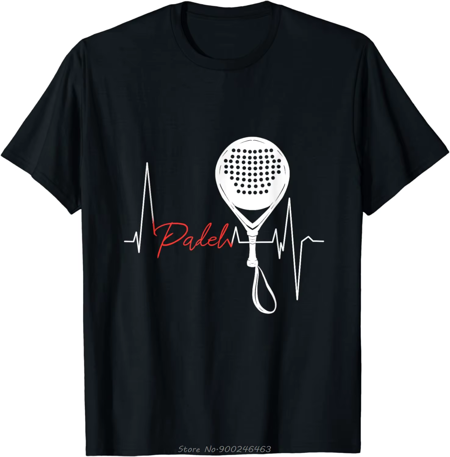 Joueur de Padel entraîneur de Sport cadeau pour les Fans Padel Tennis formation T-shirt hommes décon