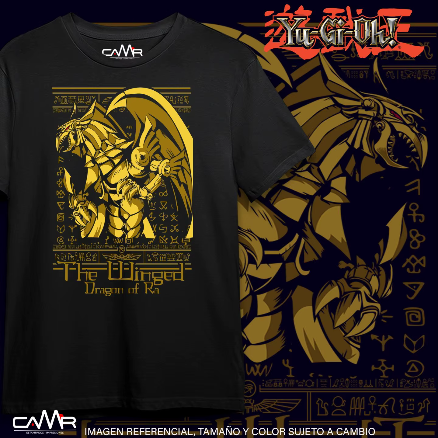 Winged Dragon Of Ra T-shirt Yu Gi Oh Anime Legend Dragon Yami Marik Gift Shirt Ouvre dans une nouvel