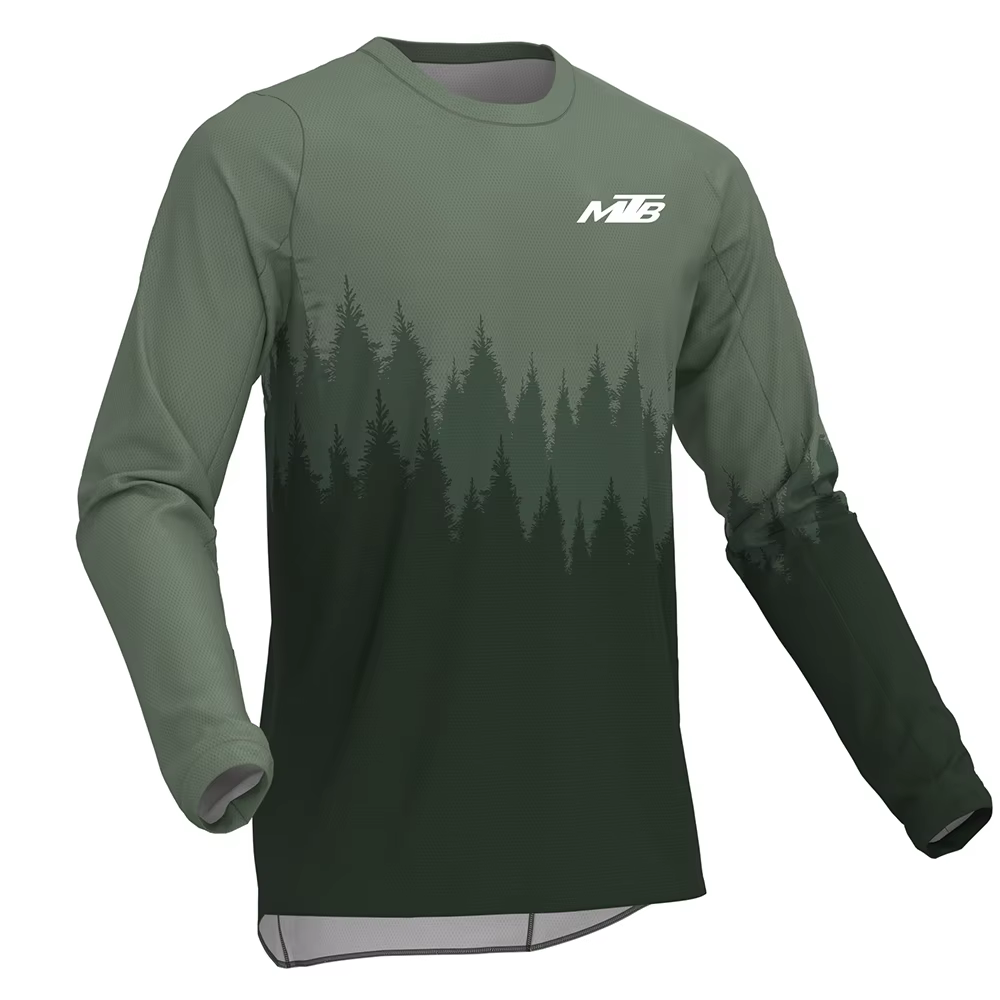 Ggrrans vtt maillots VTT vtt chemises tout-terrain à manches longues moto Motocross vêtements de spo