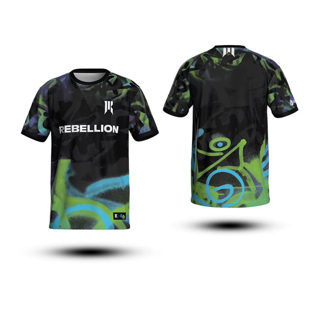 Maillot personnalisable DOTA2 Esports Gear Shopify Rebellion, vêtements d'entraînement, Streetwear,