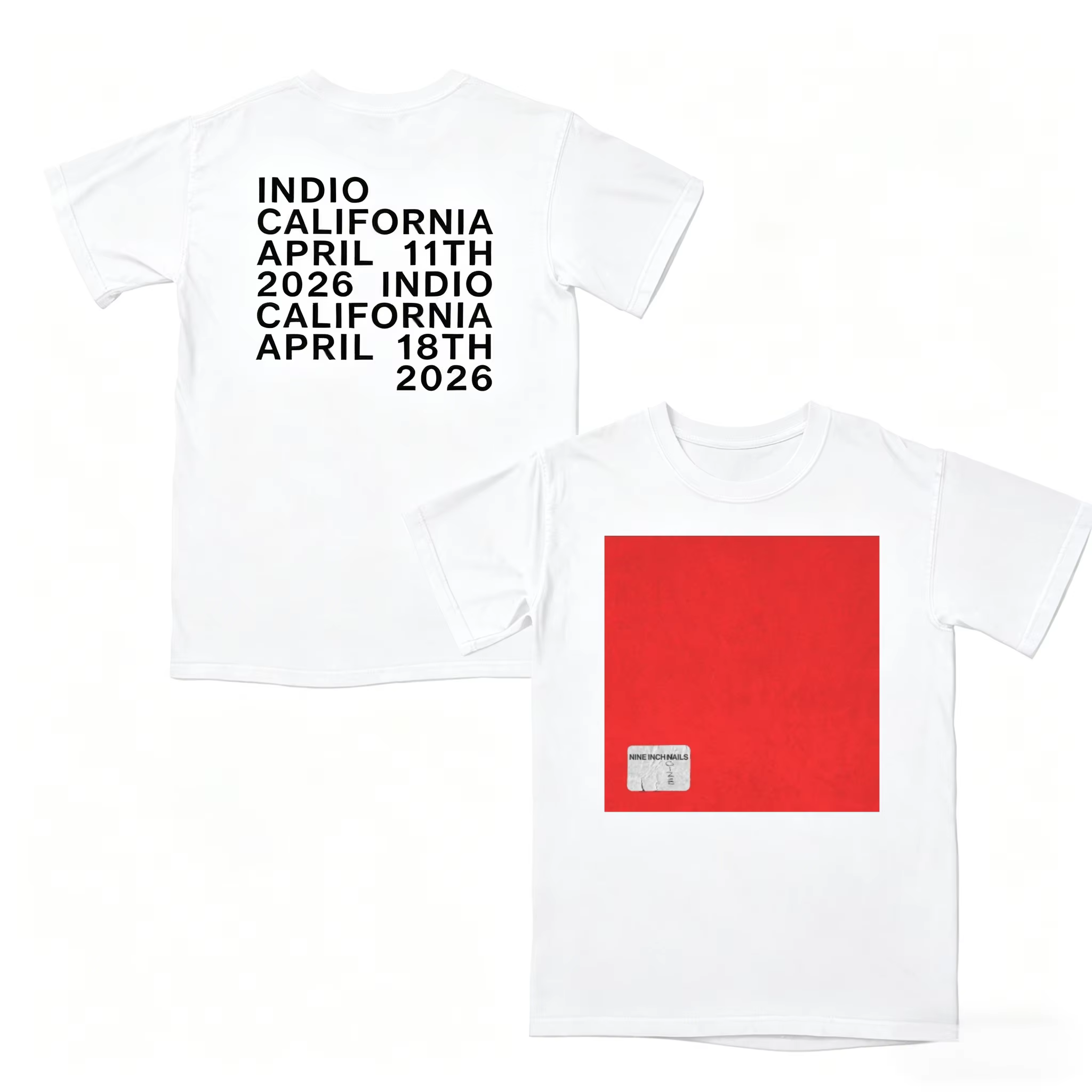 Nine Inch Nails Nouvel Album Nine Inch Noize Graphic 2026 T-shirt en Coton Vêtements pour Hommes T-s