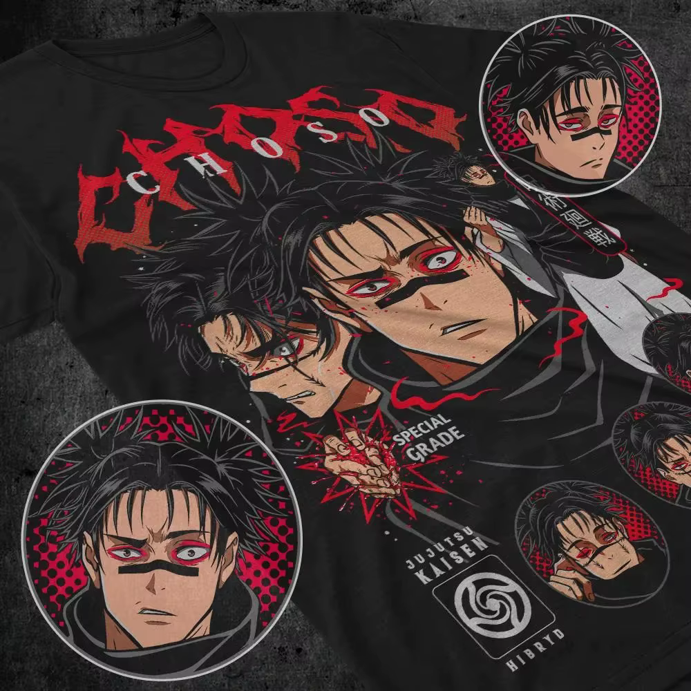 Dessin animé Graffiti imprimé T-shirts à manches courtes hommes et femmes rétro rue T-shirts à manch