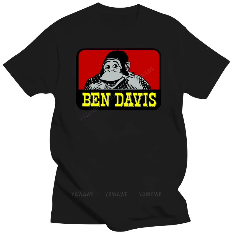 BEN DAVIS-Haut de marque vintage à manches courtes pour hommes, nouveaux partenariats, chemise rare 