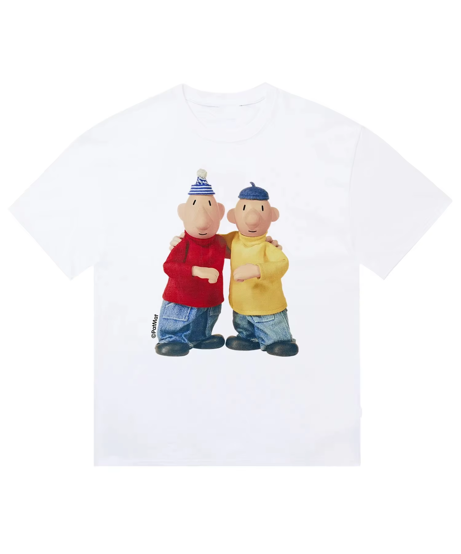 T-shirt imprimé avec personnage d'anime, unisexe, été, pur coton, chemise streetwear décontractée à 