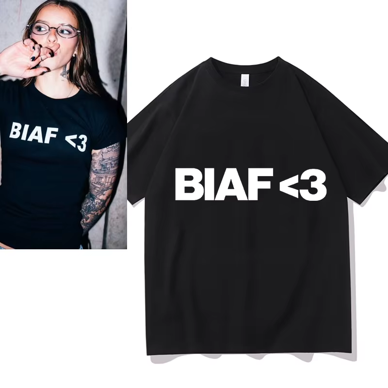 T-shirt 2026 Young Miko BIAF – T-shirts amusants pour fans, décontractés à manches courtes et col ro