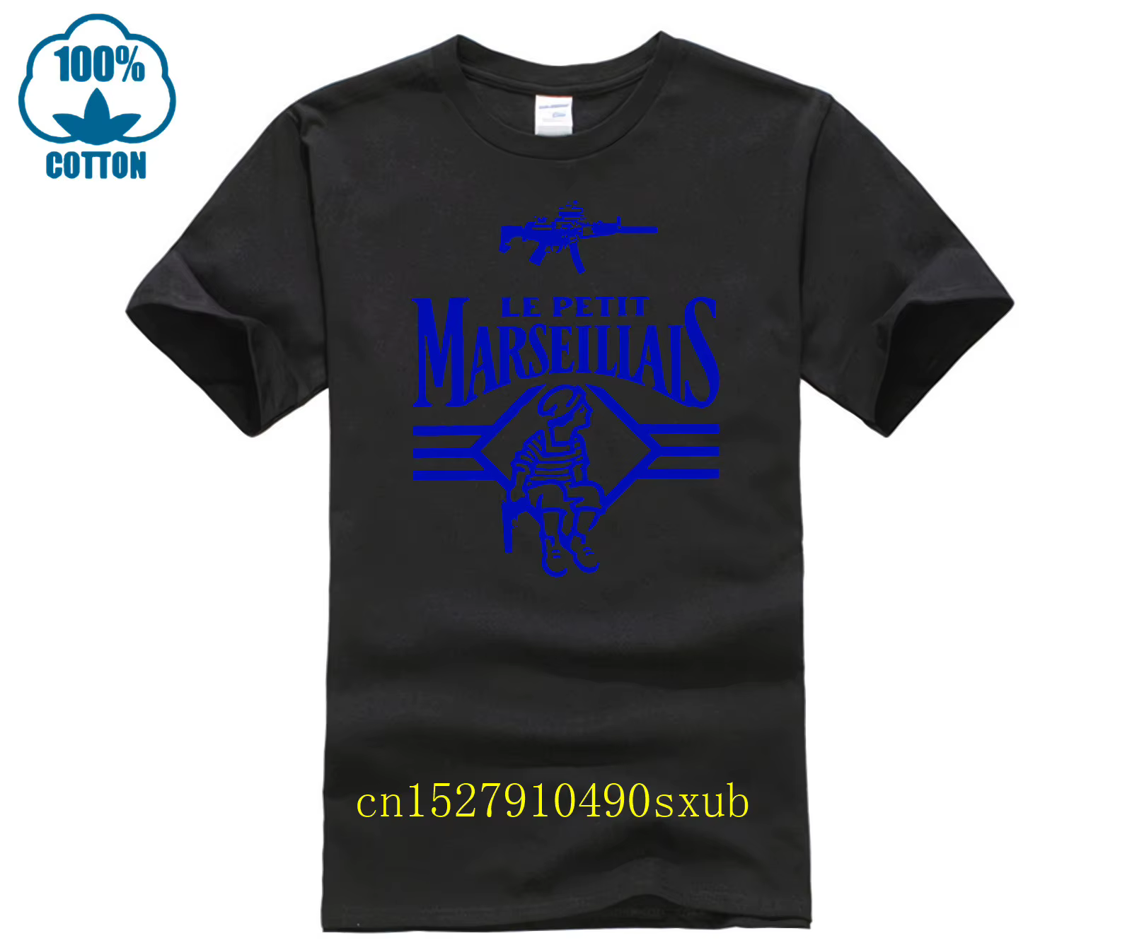 Hommes t-shirt t-shirt lil dangereux Marseille t-shirts homme marque teeshirt hommes été coton t-shi