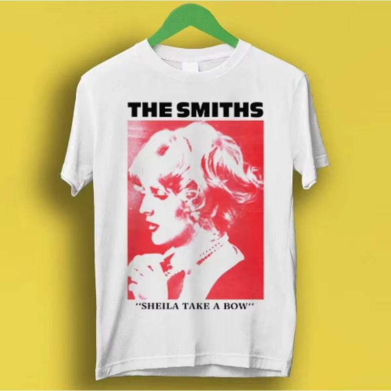 T-shirt unisexe décontracté pour hommes, style punk rock The Smiths Sheila Take A Bow, nouveau style