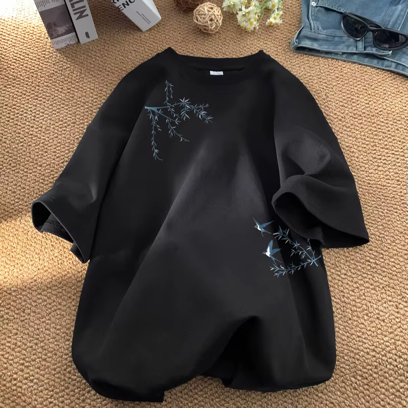 T-Shirt Respzed Blanc en Coton pour Homme, Vêtement Estival et Décontracté à la Mode, Imprimé d'Oise
