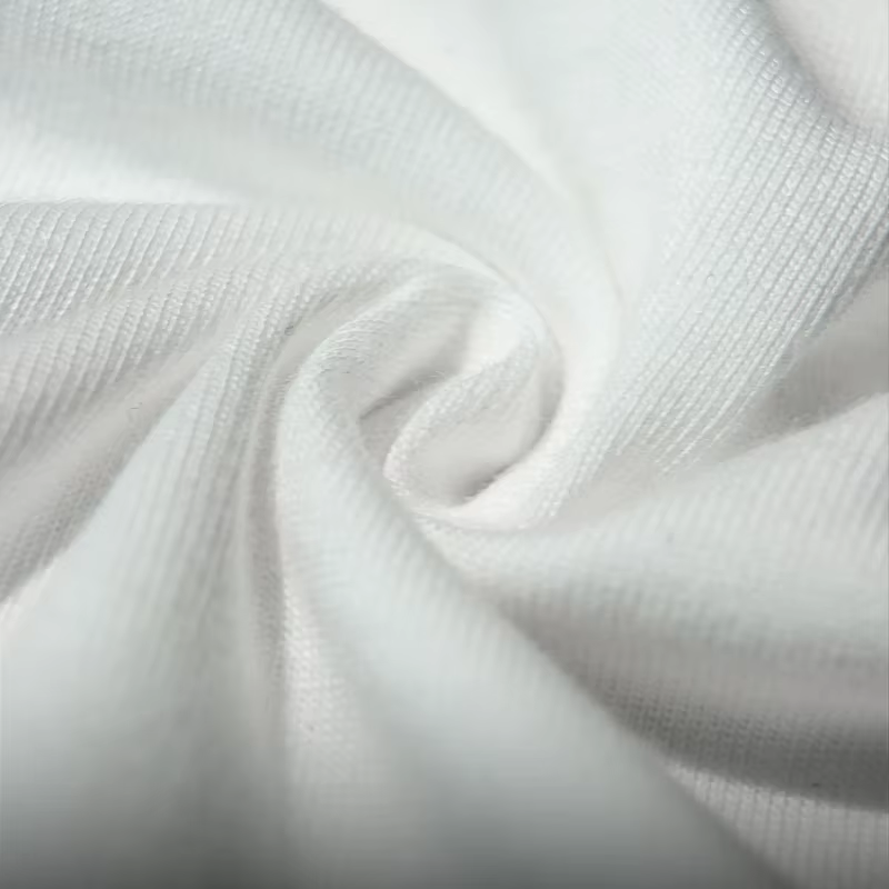 T-shirt Basique à Manches Longues Maden pour Femmes Col Rond Tops en Coton Coupe Lâche Couleur Unie