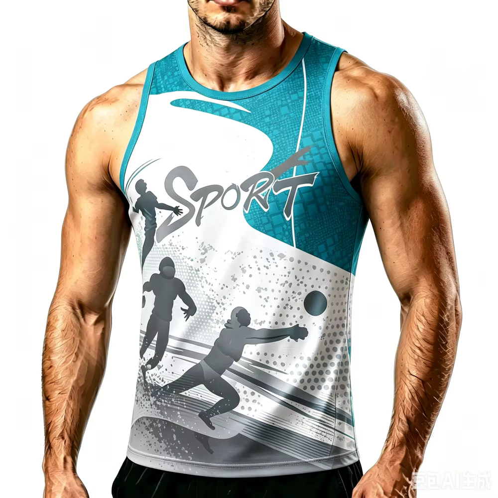 Débardeur de sport pour homme, séchage rapide, pour l'été, entraînement, gym, course à pied, sans ma
