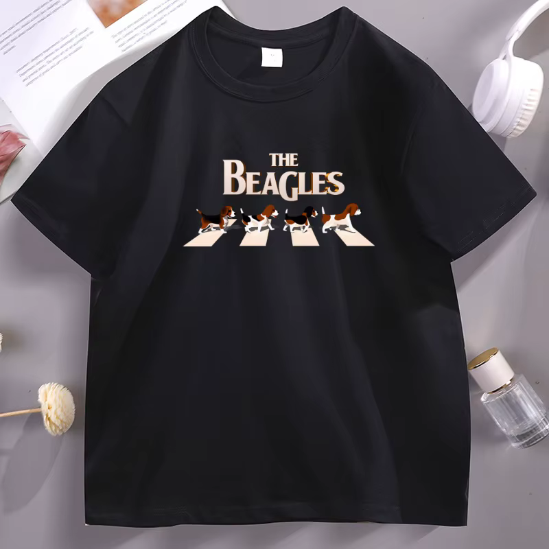 T-shirt The Beagles pour maman de Beagle, T-shirt pour amoureux des chiens, T-shirt drôle pour maman