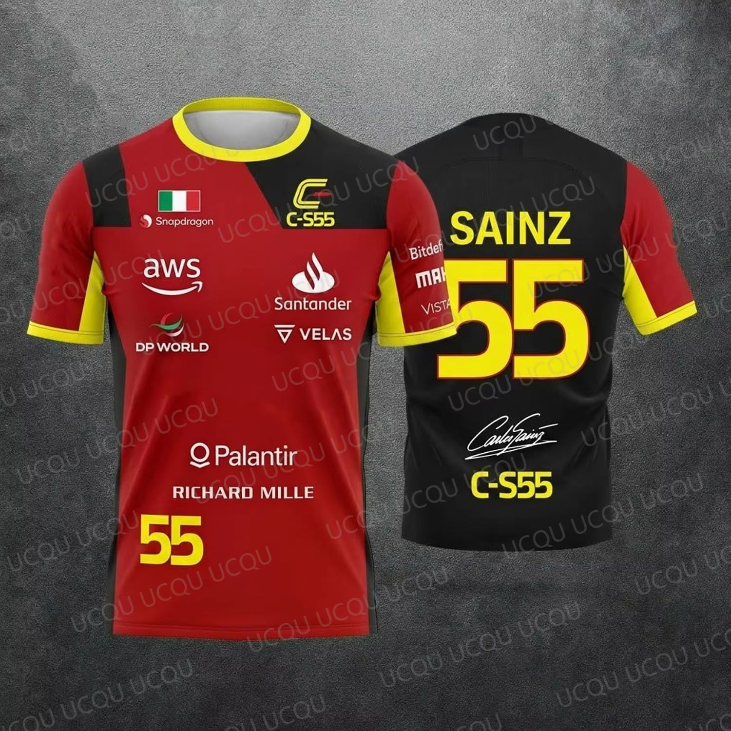 Nouvelle édition spéciale 2026 Hamilton Summer Unisex Motorsport Fans 44 Red Black Racing Team Unifo