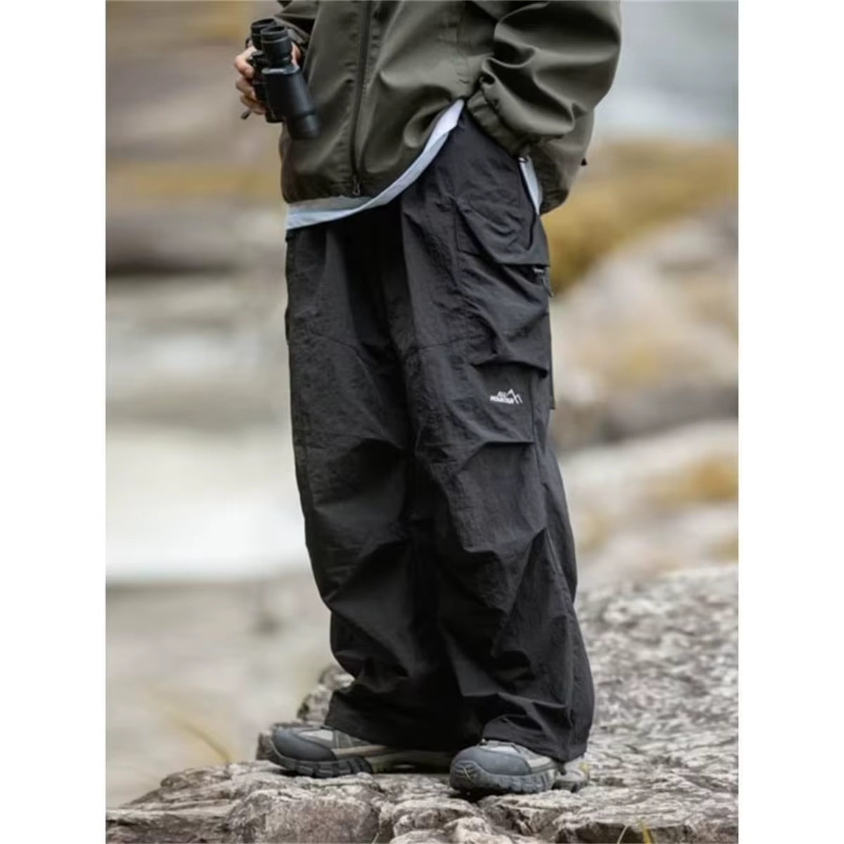 Pantalon de travail imperméable pour hommes, pantalon d'alpinisme Hip Hop, pantalon Harajuku décontr