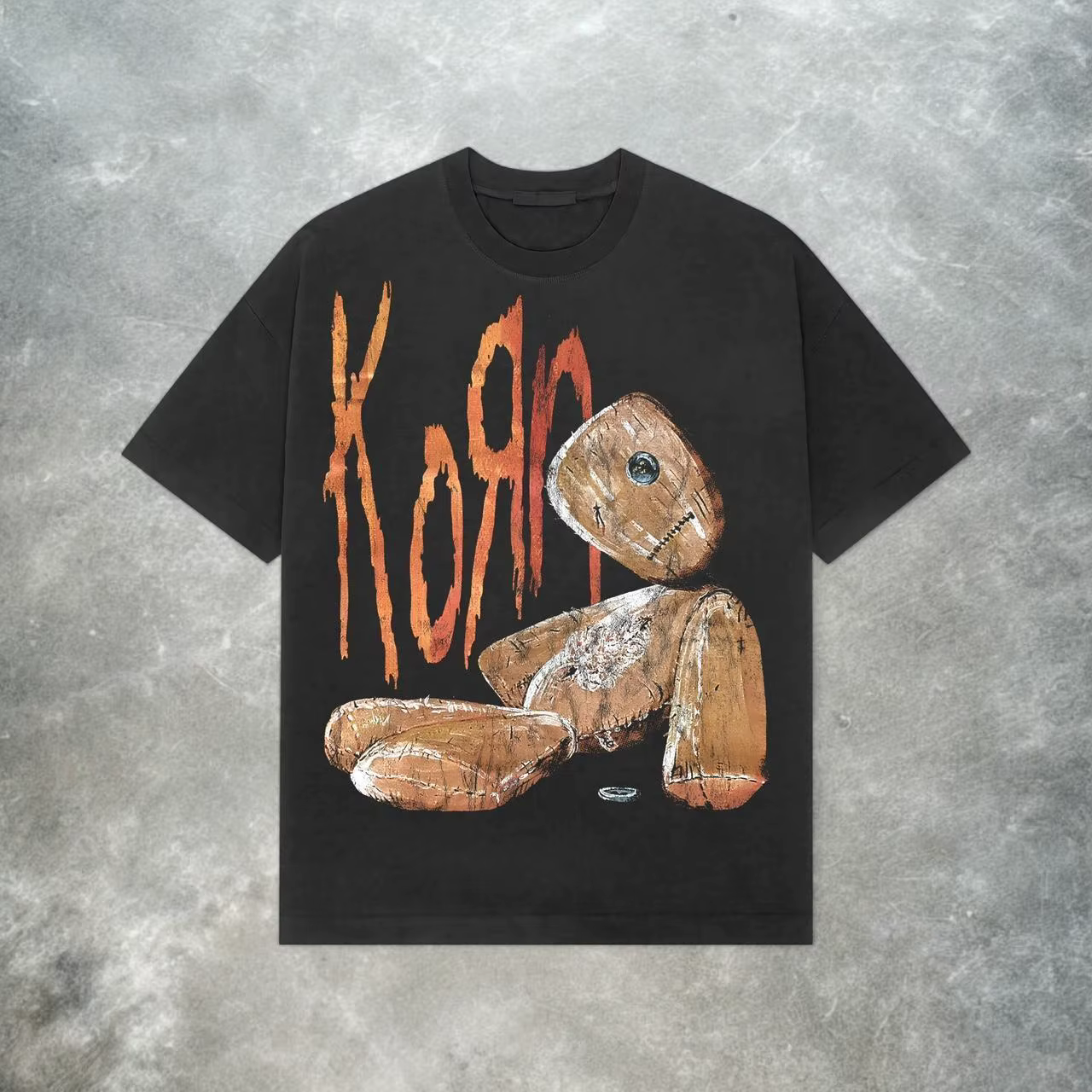 T-shirt du groupe de rock Korn, chemise avec logo du groupe de musique Korn, cadeau personnalisé pou