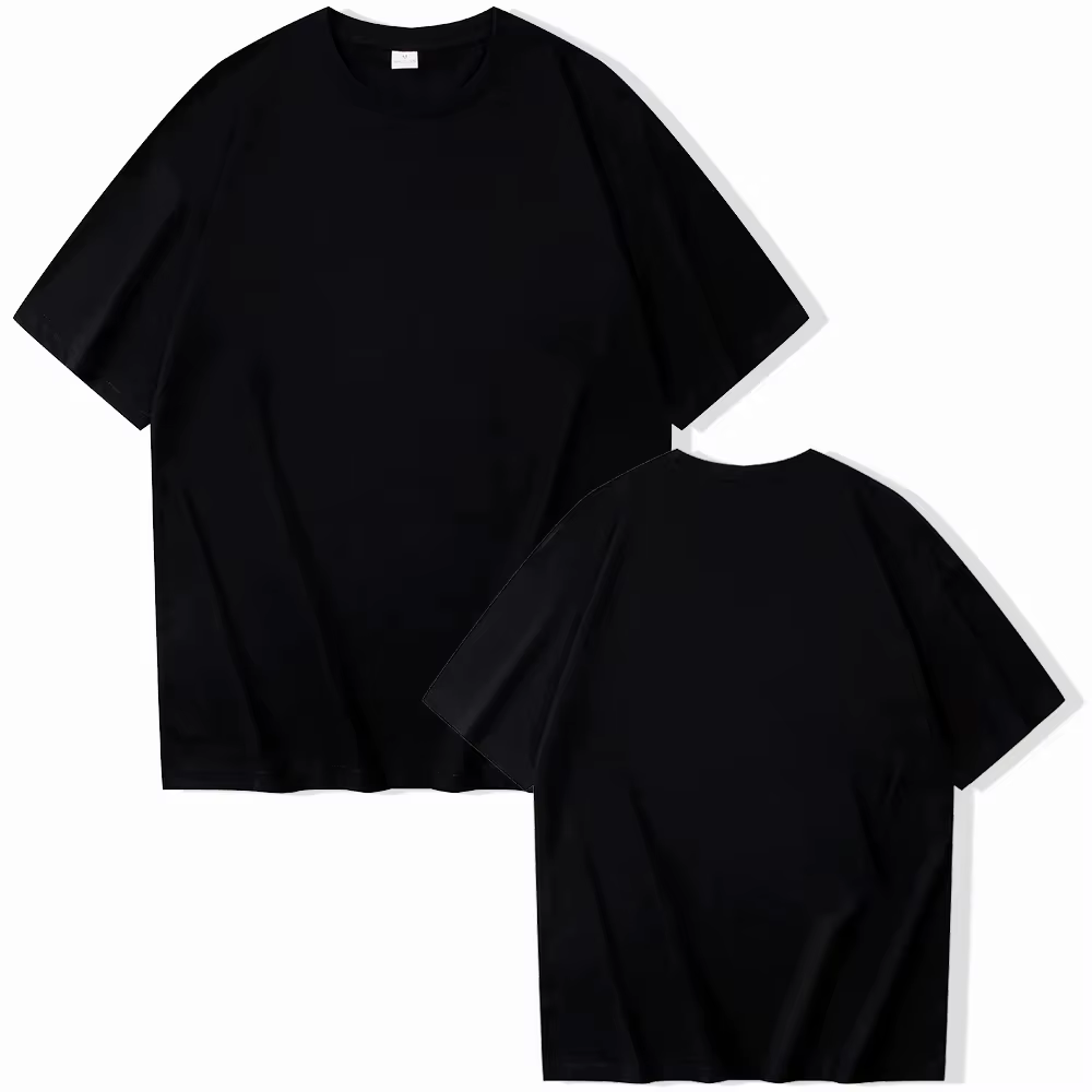 T-shirt à manches courtes double face Godzilla Kanji pour hommes et femmes, vêtements d'été Harajuku
