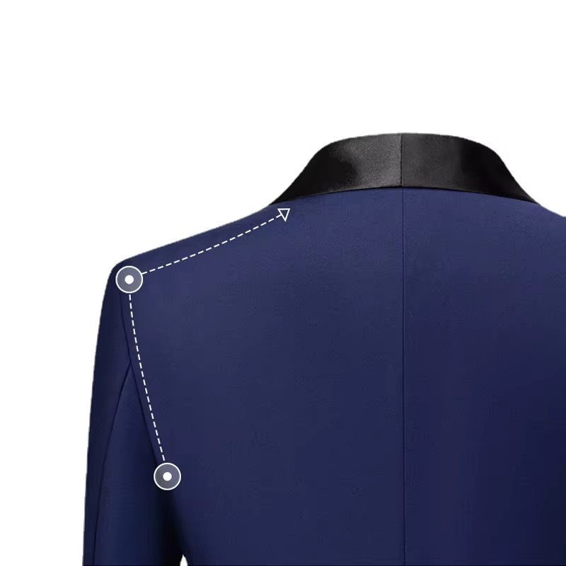 M-6XL hommes décontracté affaires ont fumé imbibé haut de gamme marque Boutique mode Blazer glaPants