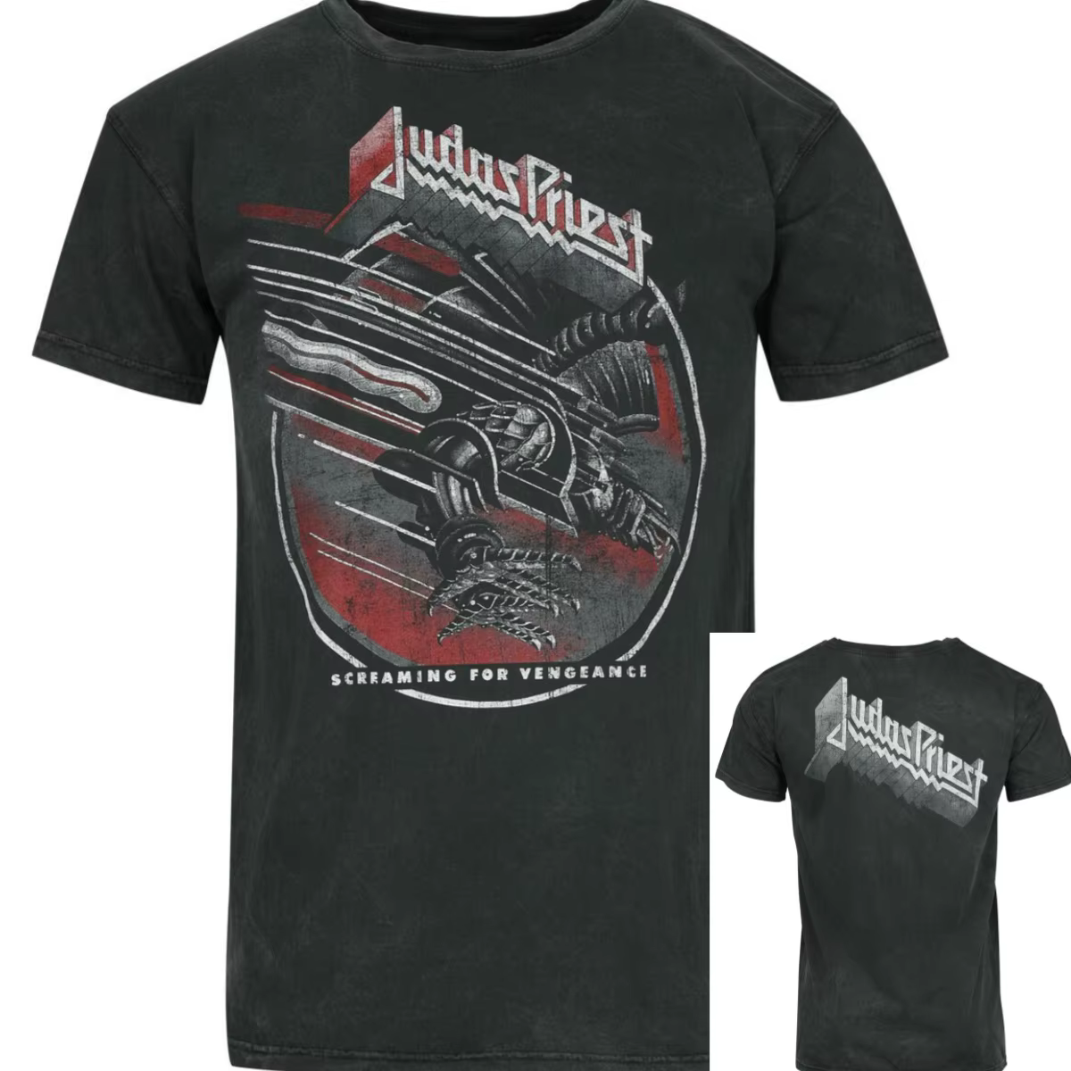 T-Shirt rétro Painkiller Judas Priest Band, en coton, avec image graphique, pour hommes et femmes, S