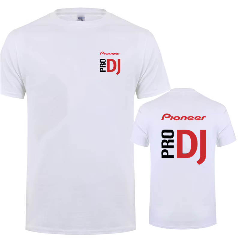 Pioneer Pro DJ musique T-Shirt homme été mode à manches courtes hommes Pro DJ T-Shirt LH-063
