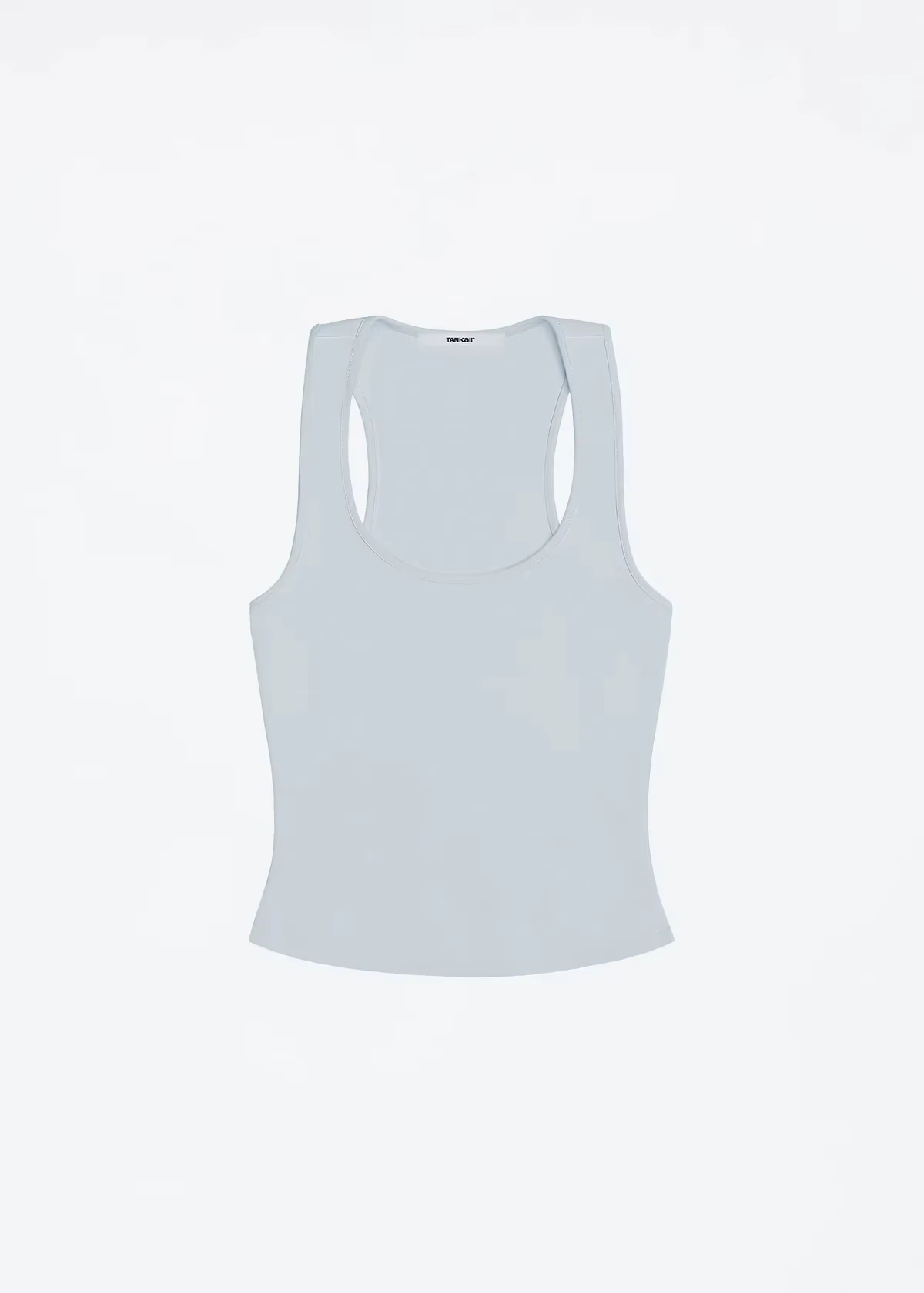 Débardeur classique en forme de X, dos nu, bleu bébé et gris brume, multicolore, confortable, taille