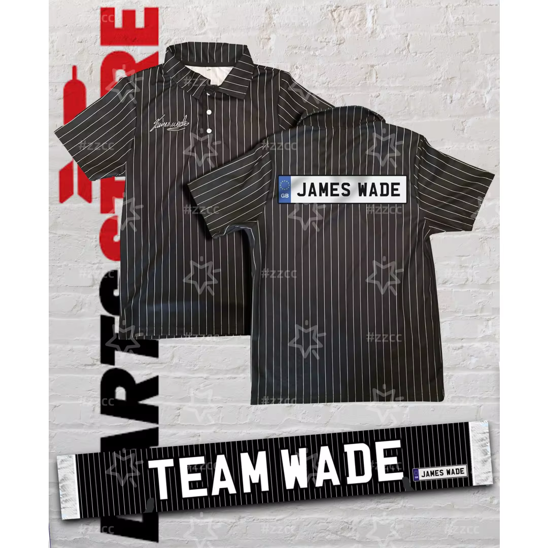 T-shirt James Wade Dart, maillots pour amateurs de fléchettes, impression 3D, sport, séchage rapide,