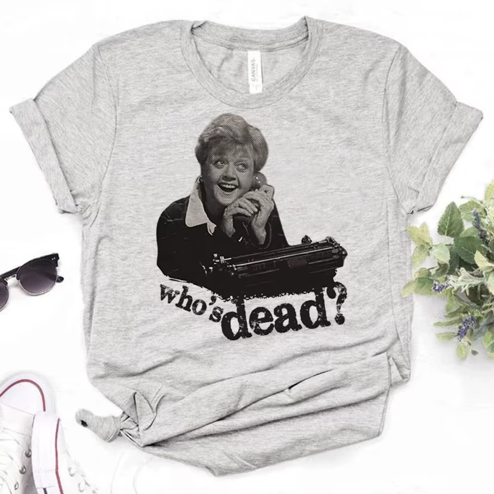 Murder She Wrote Tee femmes t-shirts drôles fille vêtements des années 2000
