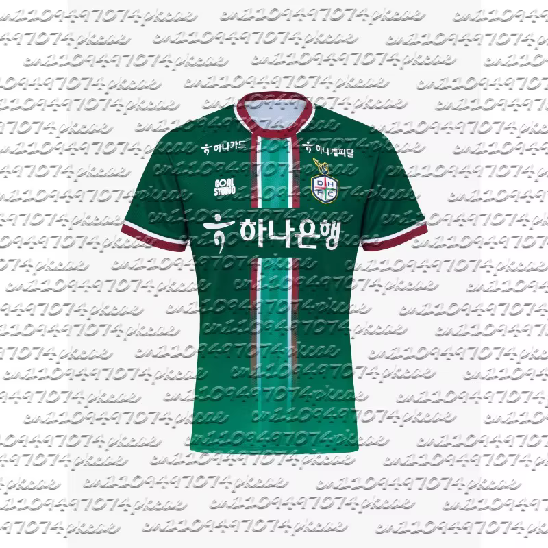 Nouveau Maillot de Foot Daejeon Hana 2026 – T-shirt de Sport Respirant à Séchage Rapide pour Hommes