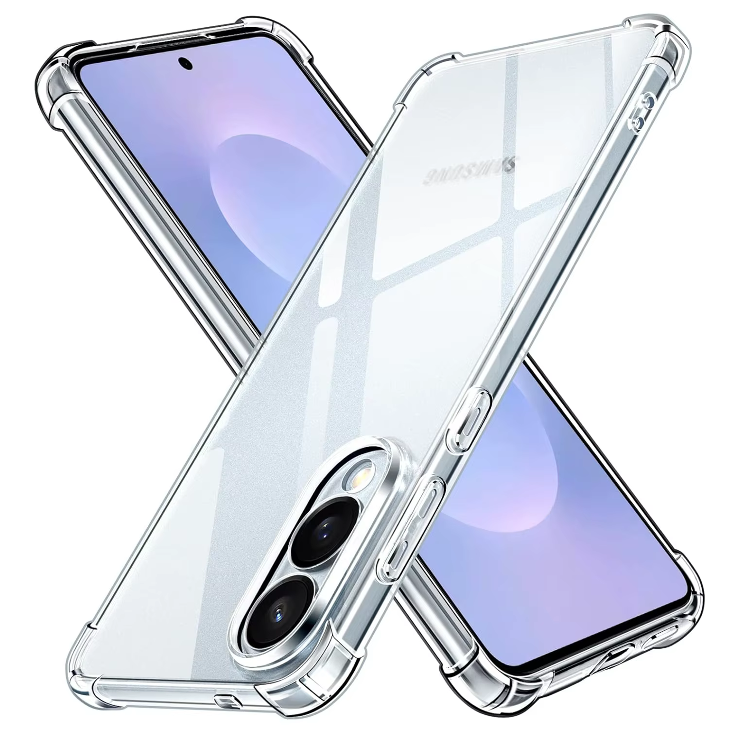 Étui transparent en TPU pour Samsung Galaxy S26 Ultra S26+ S25 FE Edge S25 S25+ Plus, coque de prote