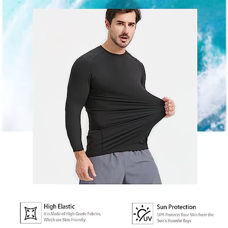T-shirt à manches longues pour hommes