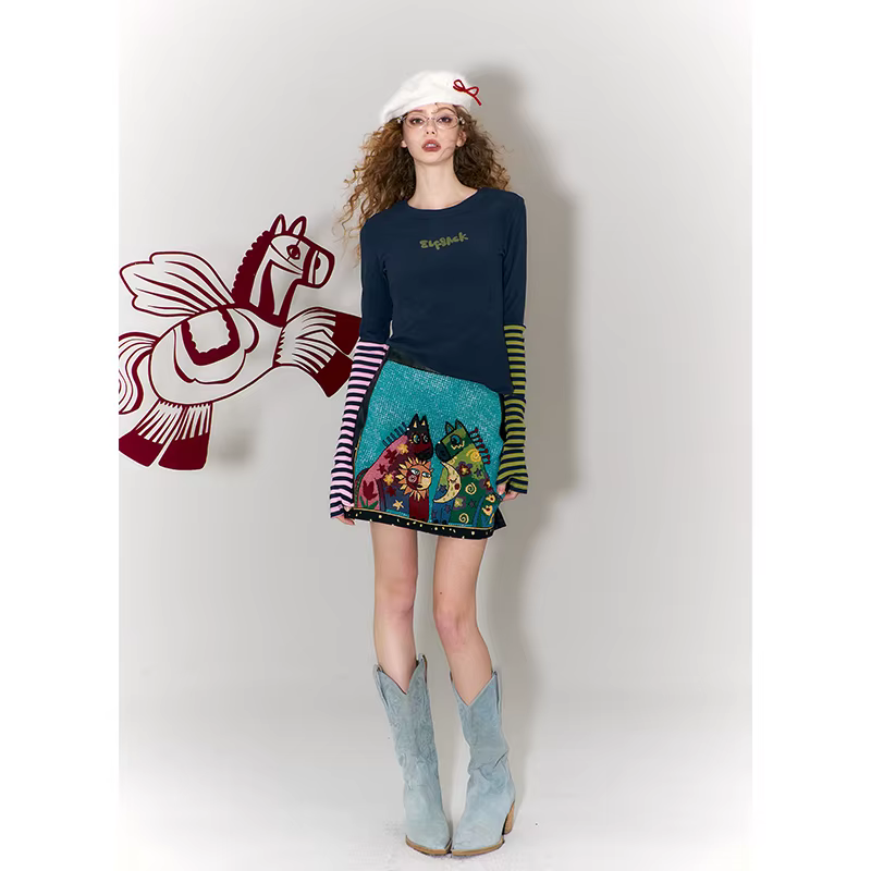 ELFSACK T-shirt à manches longues pour femme