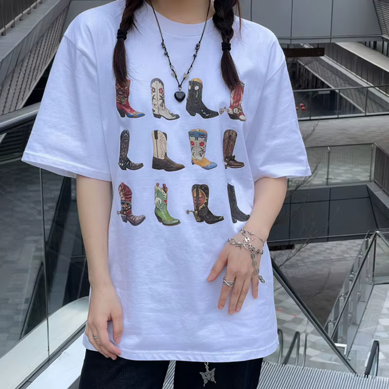 T-Shirt Western pour Femme