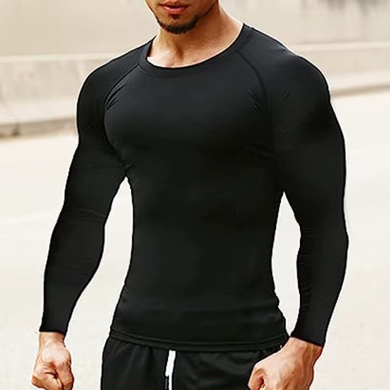 T-shirt à manches longues pour hommes