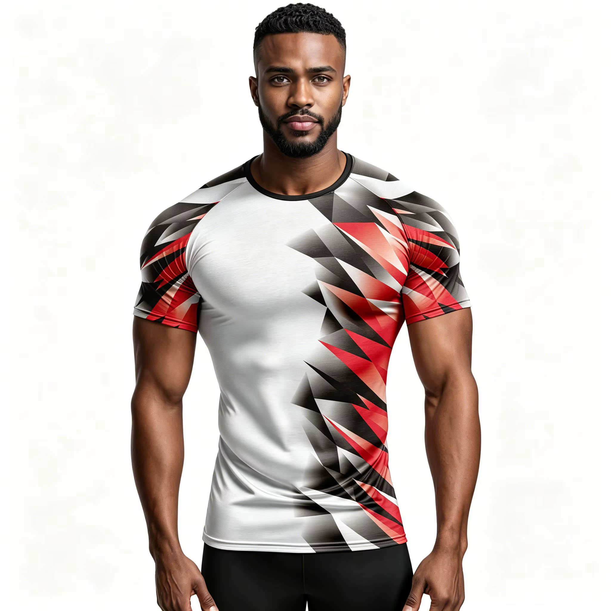 T-shirt de sport athlétique raglan pour homme