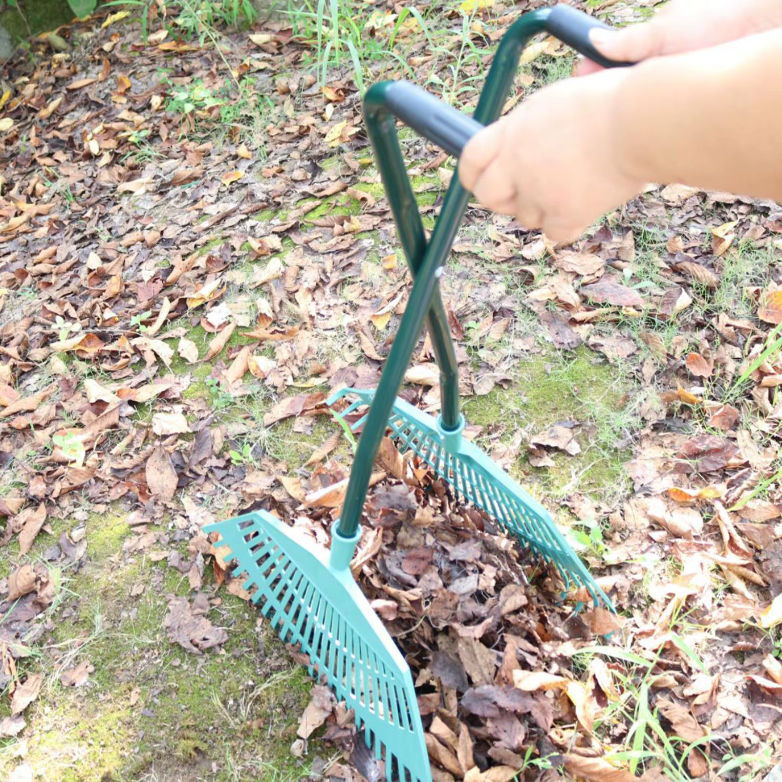 Ramasseur de feuilles de jardin pratique et efficace