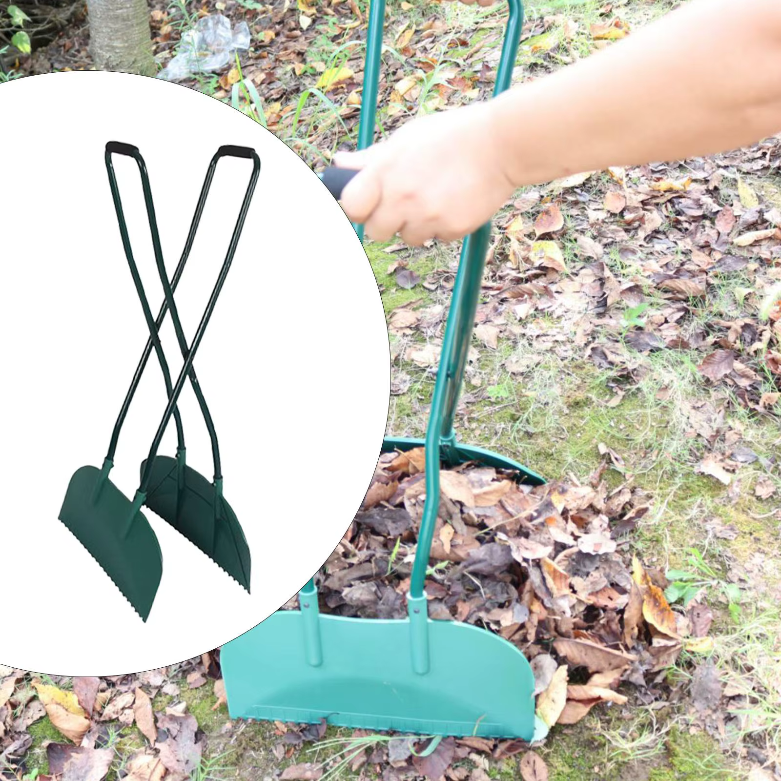 Ramasseur de feuilles de jardin pratique et efficace