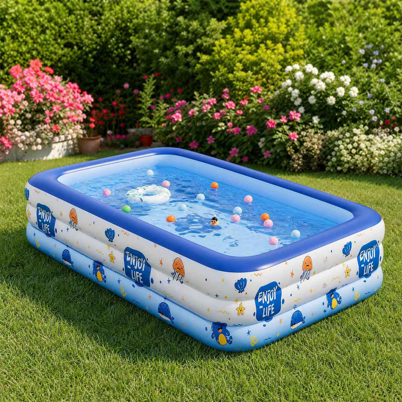 Ensemble de piscine gonflable