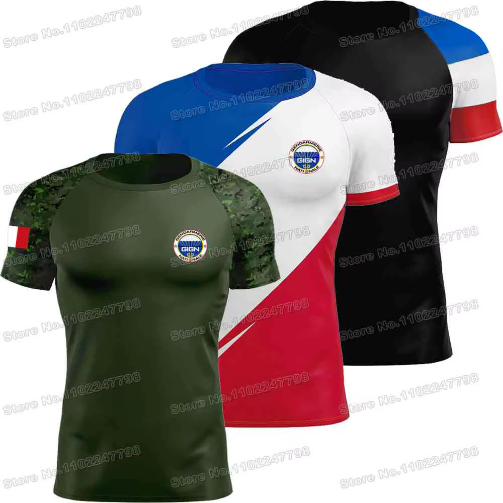 T-shirt Groupe d'intervention de la Gendarmerie nationale française
