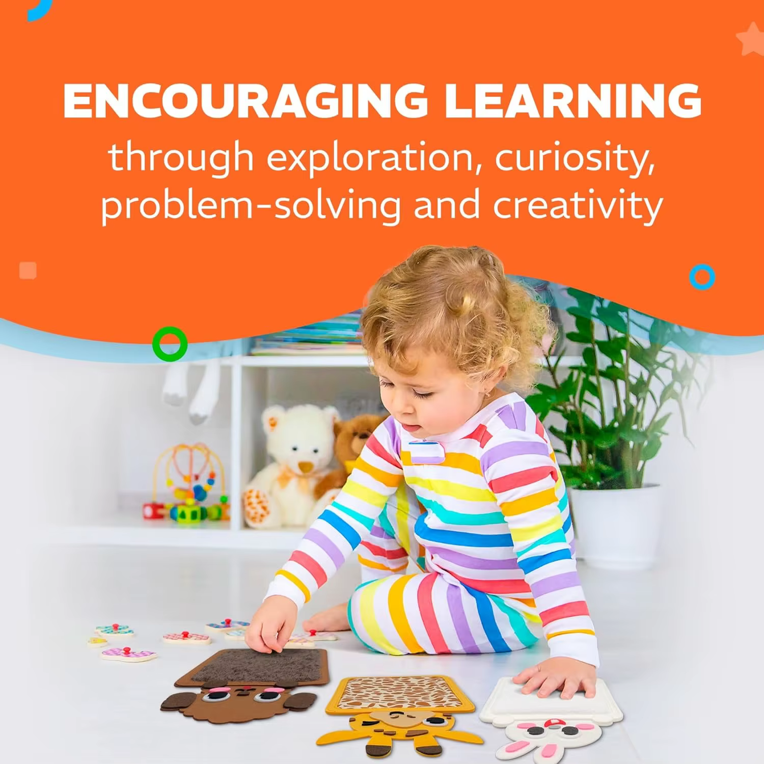 Jouets sensoriels Montessori pour bébé