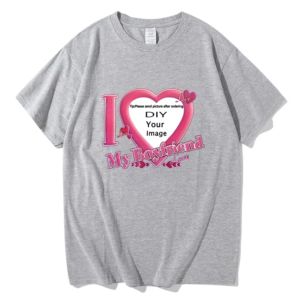 J'aime mon Coupon petit ami T-shirts de haute qualité femmes/hommes