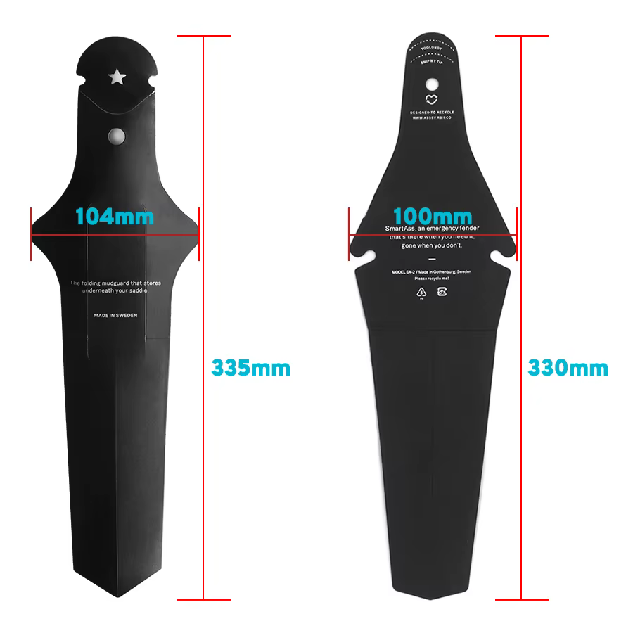 Selle de vélo garde-boue cul route vtt garde-boue VTT garde-boue arrière aile en plastique vélo selle garde-boue enduro pièces