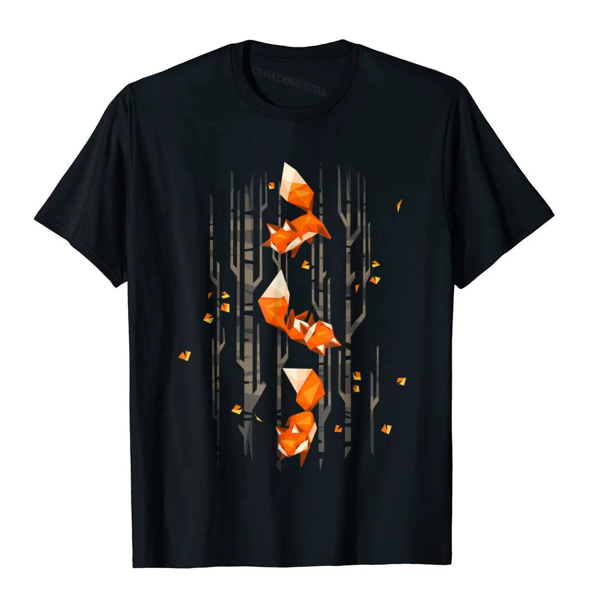 T-shirt rétro en coton High Street pour hommes