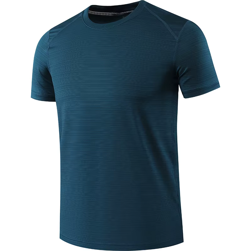 T-shirt de sport de compression à séchage rapide pour hommes