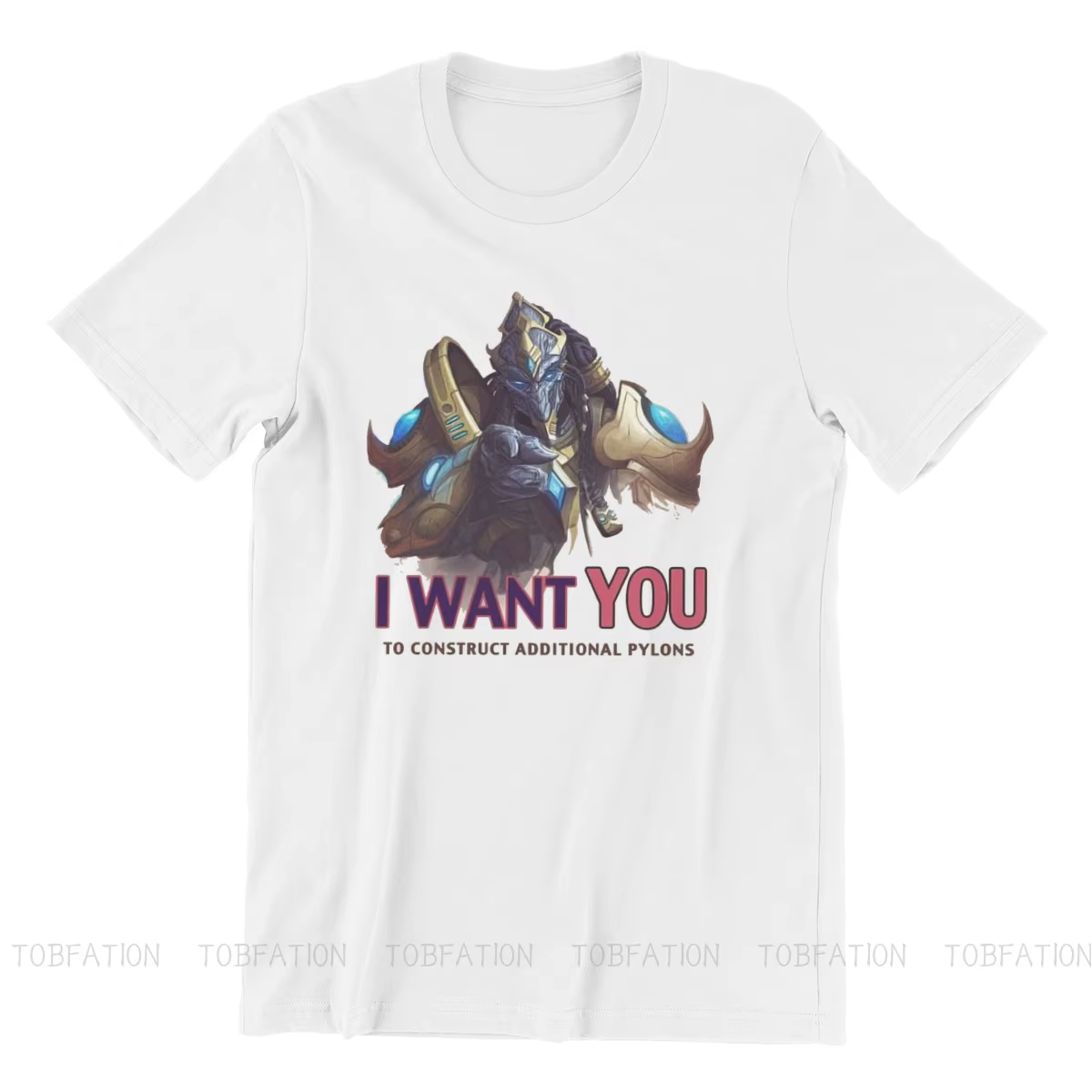 T-shirt col rond surdimensionné pour homme