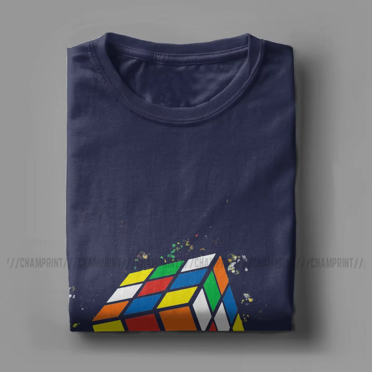 Drôle Cube de fusion Sheldon la théorie du Big Bang T-Shirts hommes 100% coton