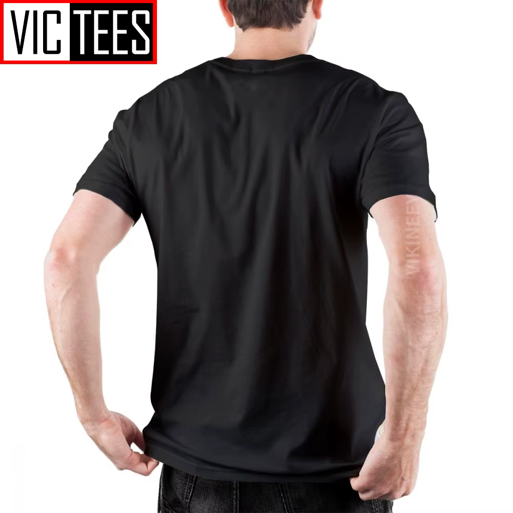 T-shirt à col rond pour hommes