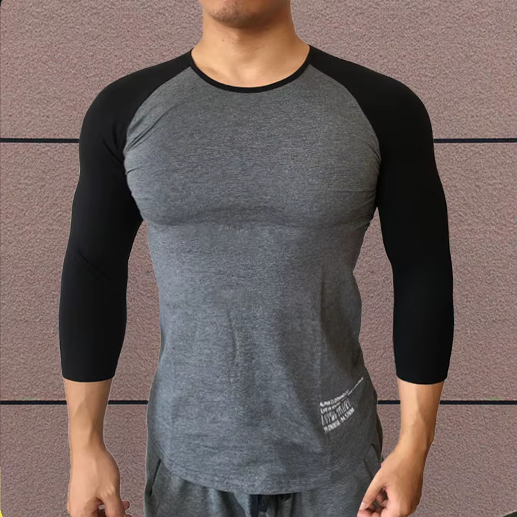 T-shirt à manches longues pour hommes